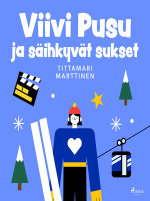 cover image of Viivi Pusu ja säihkyvät sukset